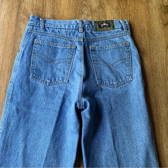 Vintage Bugle Boy Jeans XS 27x27 High Rise Mom 90s - Picture 7 of 11